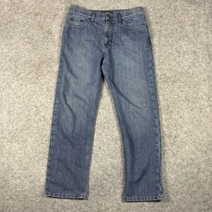 Axist Denim Jeans Mens 33x30 Blue Denim Medium Wash‎ Straight Regular Fit